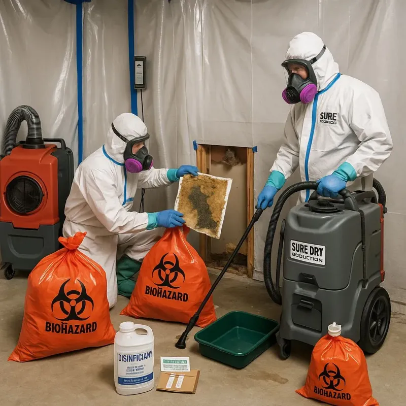 Contaminated Water Handling Protocols process in Shinnecock Hills, NY